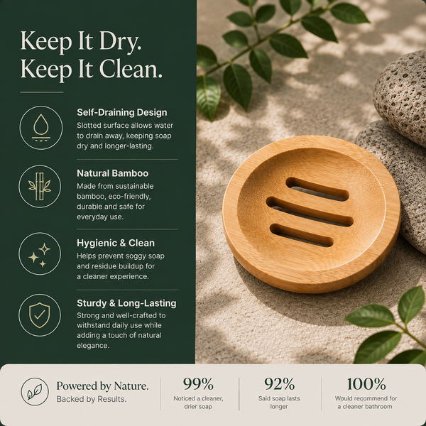 Bamboo Draining Dish