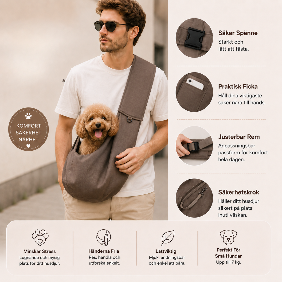 Carry My Pup Bärväska