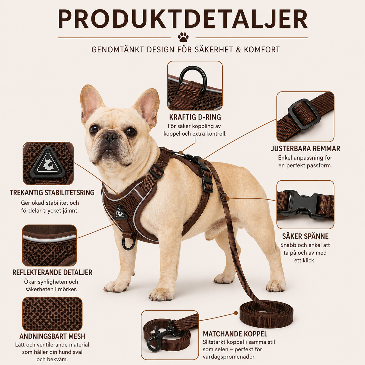 Carry My Pup Säkerhetssele